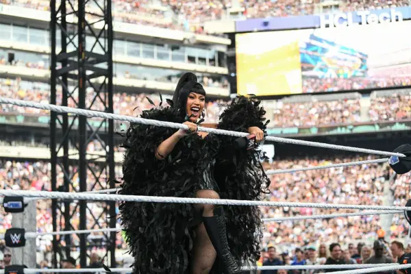 Cardi B’s Memorable Hosting Debut at WWE SummerSlam