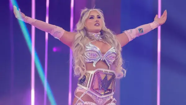 WWE Champion Tiffany Stratton Pitches Dream WrestleMania Entrance with Pop Star Sabrina Carpenter